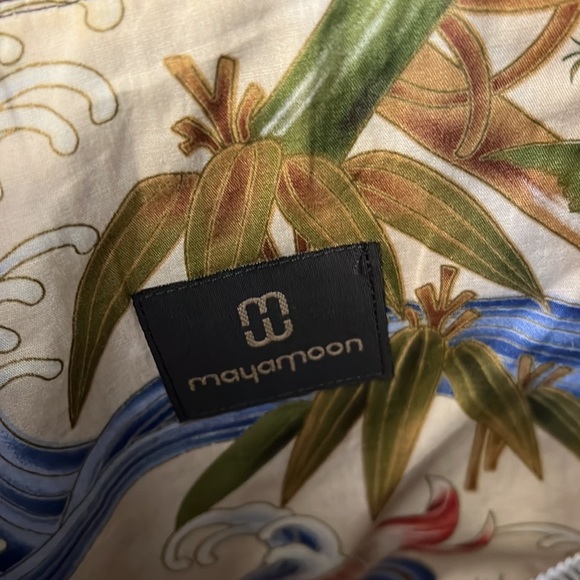 MAYA MOON OREGON DESIGN FUR & LEATHER CRESENT  HANDBAG - Picture 15 of 17